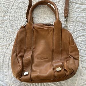 Liebeskind Brown Leather Shoulder Bag